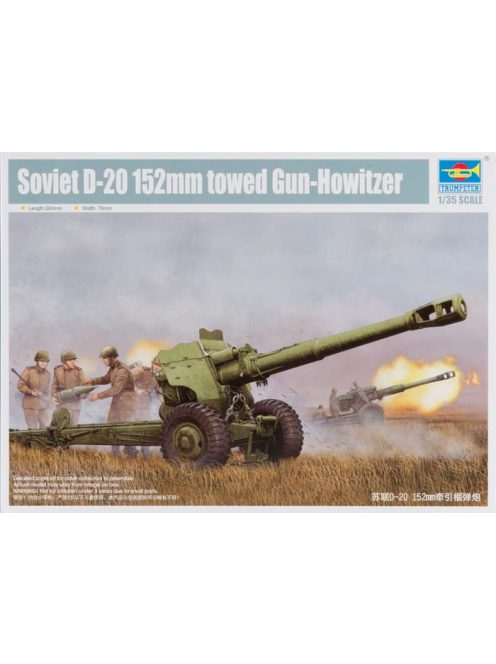 Trumpeter - Soviet D-20 152Mm Towed Gun-Howitzer