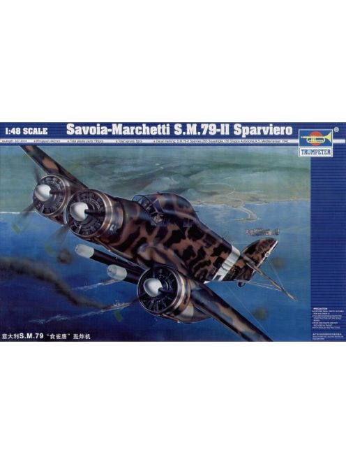 Trumpeter - Savoia Marchetti Sm-79 Ii Sparviero