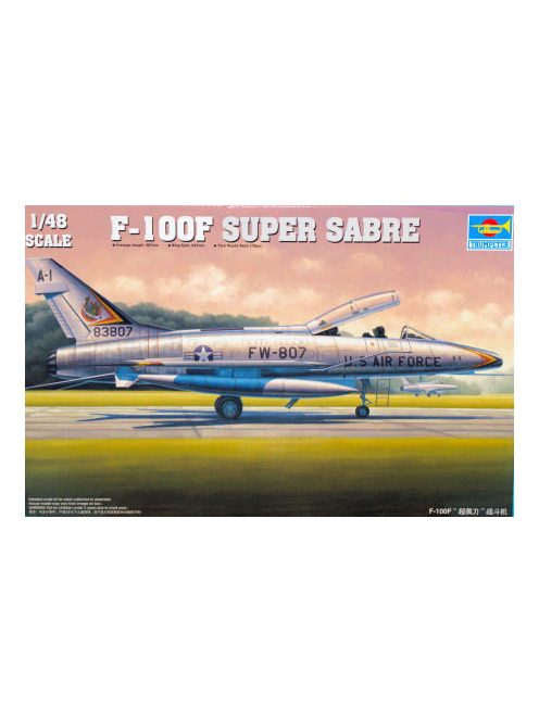 Trumpeter - F-100F Super Sabre