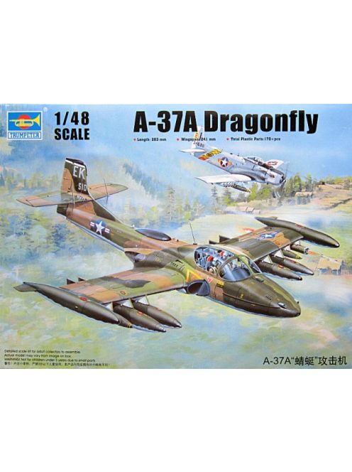 Trumpeter - Us A-37A Dragonfly Light Ground-Attack