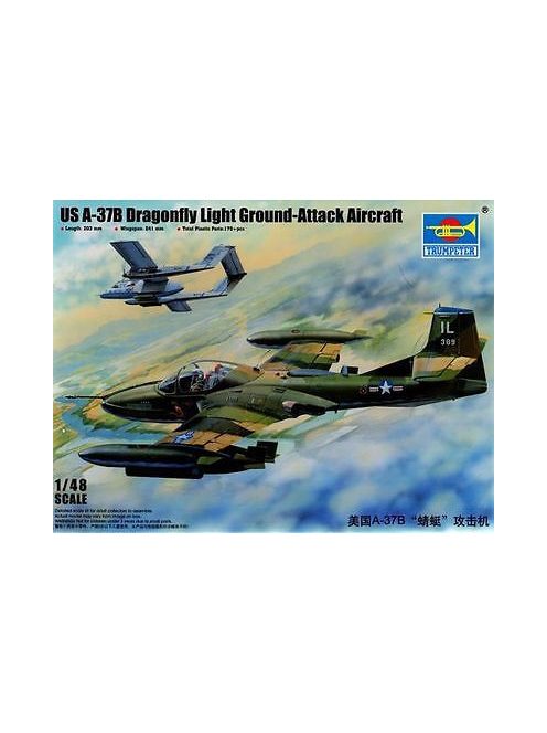 Trumpeter - Us A-37B Dragonfly Light Ground-Attack