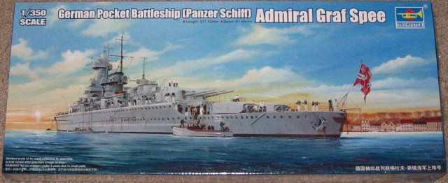 Trumpeter 1:350 Admiral Graf Spee German Pocket Battleship TRU05316