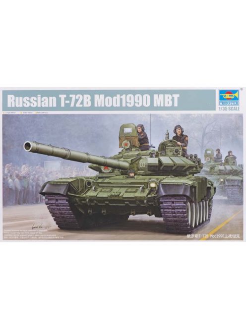 Trumpeter - Russian T-72B Mod1989 Mbt-Cast Turret