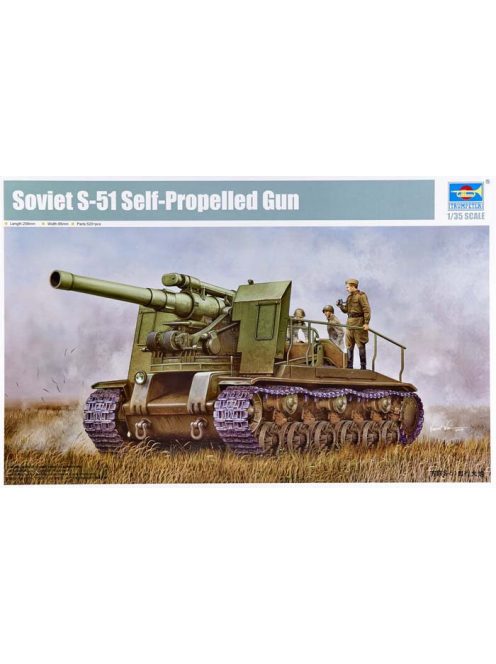 Trumpeter - Soviet S-51 Self-Propelled Gun