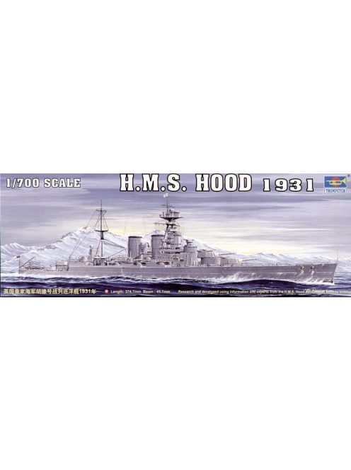 Trumpeter - Hms Hood 1931