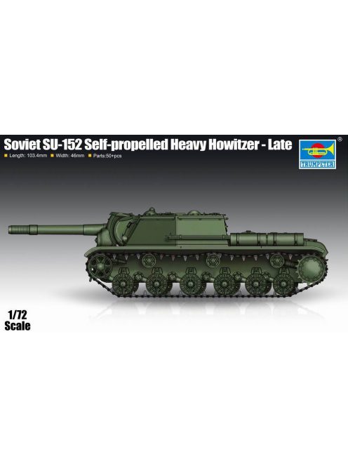 Trumpeter - Soviet SU-152 Self-propelled Heavy Howitzer – Late