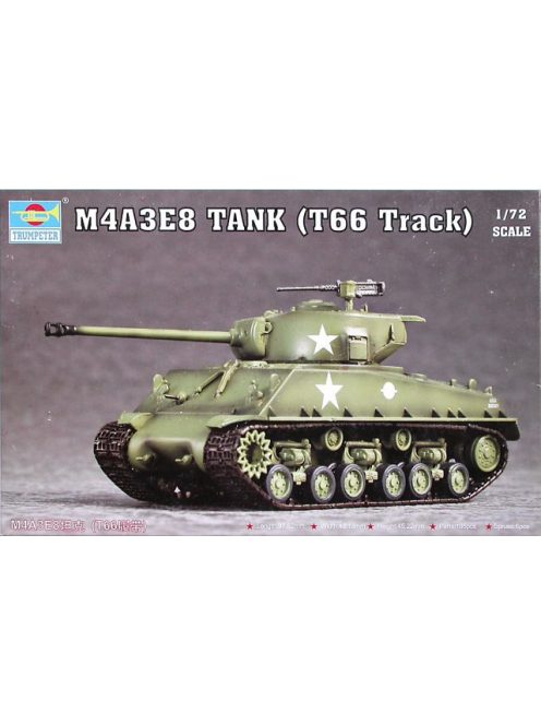 Trumpeter - M4A3E8 Tank (T66 Track)