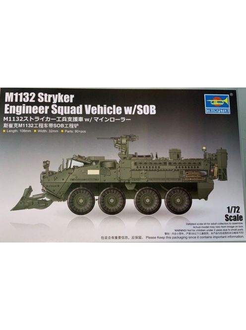 Trumpeter - M1132 Stryker Engineer Squad Vehicle w/SOB