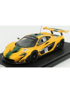   TrueScale - McLAREN P1 GTR N 51 CONCEPT CAR 2015 YELLOW GREEN BLACK