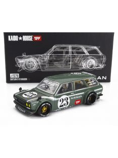   TrueScale - DATSUN 510 KAIDO HOUSE N 23 SW STATION WAGON V3 1972 GREEN