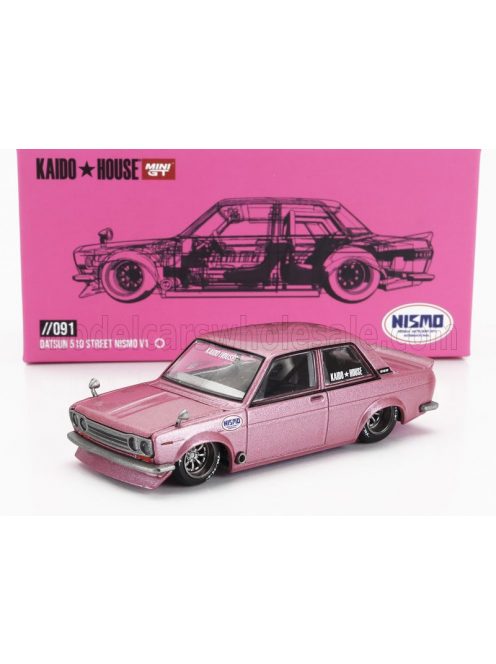 TrueScale - DATSUN 510 STREET NISMO V1 1969 PINK MET