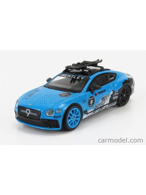 Truescale - Bentley Continental Gt N 9 Lhd Ice Race Gp 2020 Light Blue Black