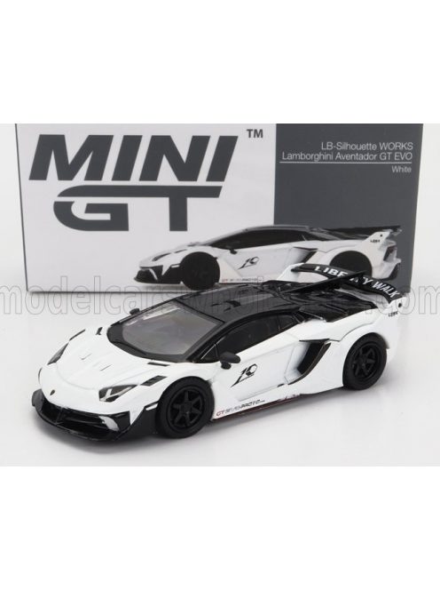 TrueScale - LAMBORGHINI AVENTADOR GT EVO LB-WORKS SILHOUETTE RHD 2019 WHITE