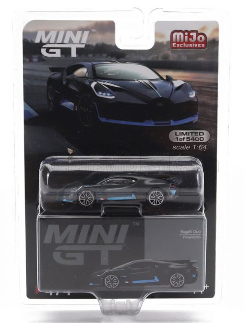 TrueScale - BUGATTI DIVO THE QUAIL CONFIGURATION 2018 DARK GREY BLUE