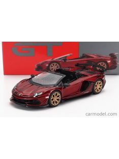   Truescale - Lamborghini Aventador Svj Roadster Lhd 2018 Rosso Efesto - Red Met