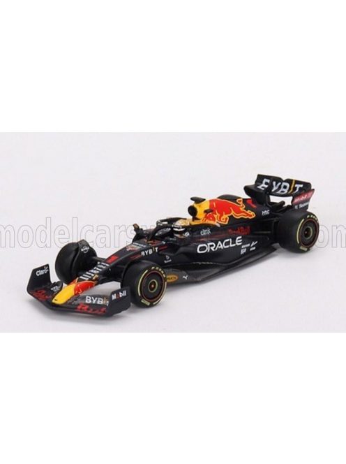 TrueScale - RED BULL F1  RB18 TEAM ORACLE RED BULL RACING N 1 WORLD CHAMPION 3rd MONACO GP 2022 MAX VERSTAPPEN MATT BLUE YELLOW RED