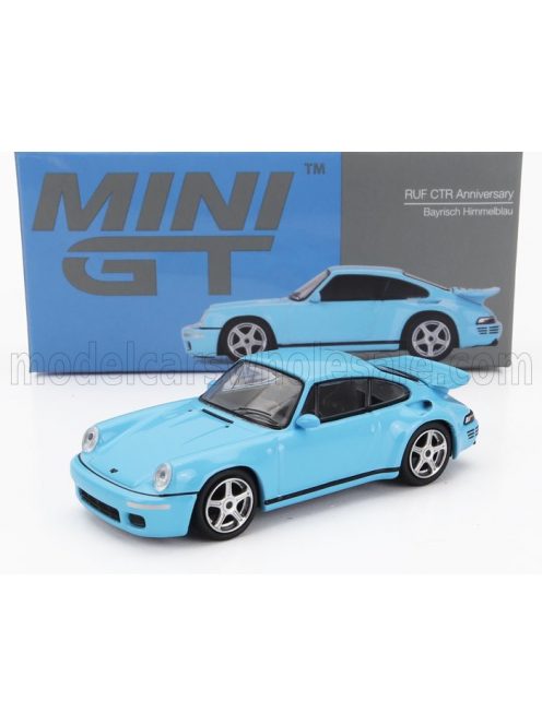 TrueScale - PORSCHE 911 964 RUF CTR COUPE 1987 LIGHT BLUE