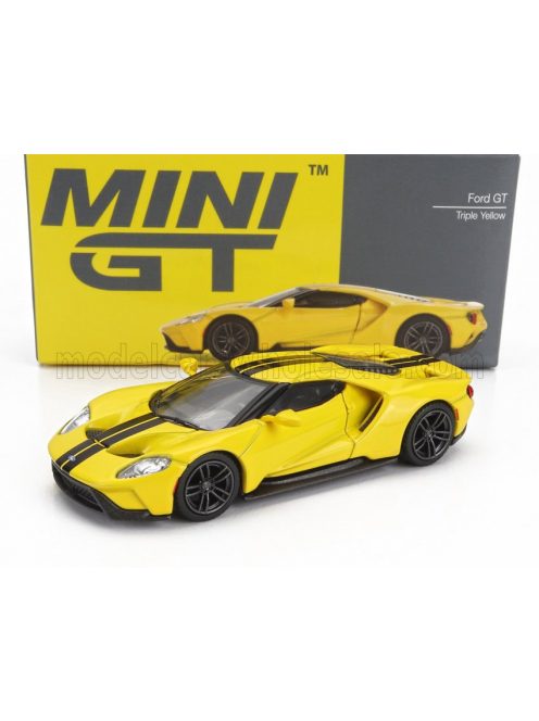 TrueScale - FORD USA GT LHD 2020 YELLOW BLACK