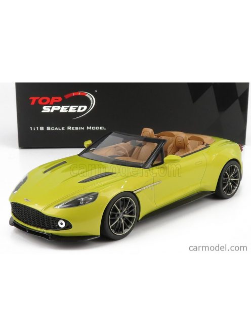 Truescale - Aston Martin Vanquish Zagato Volante Cabriolet Open 2017 Cosmopolitan Yellow