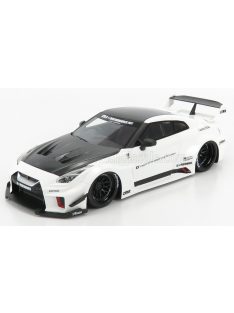   TrueScale - NISSAN GT-R (R35) LB WORKS COUPE 2016 WHITE BLACK