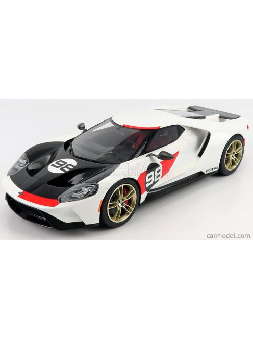 Truescale - Ford Usa Gt Heritage Edition 2021 White Black