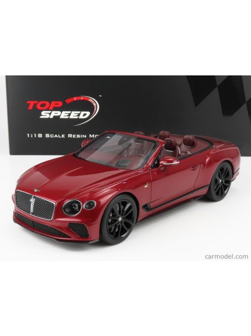 Truescale - Bentley Continental Gt Cabriolet Mulliner Number 1 Edition 2019 Red