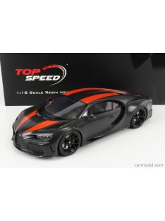   Truescale - Bugatti Chiron Super Sport 300+ 1600Cv 2022 - World Speed Record 304.773 Mph - 490.484 Km/H Black Red