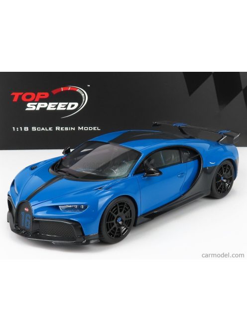 Truescale - Bugatti Chiron N 16 Pur Sport 2018 Agile Blue Black