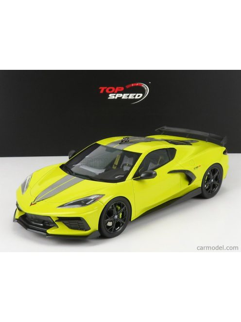 Truescale - Chevrolet Corvette Stingray N 0 Imsa Gtlm Championship Edition 2020 Yellow