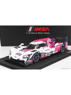   Truescale - Cadillac Dpi-V.R 5.5L V8 Team Ally Cadillac Racing N 48 Imsa 24H Daytona 2022 J.Johnson - K.Kobayashi - J.M.Lopez - M.Rockenfeller White Fucsia Purple