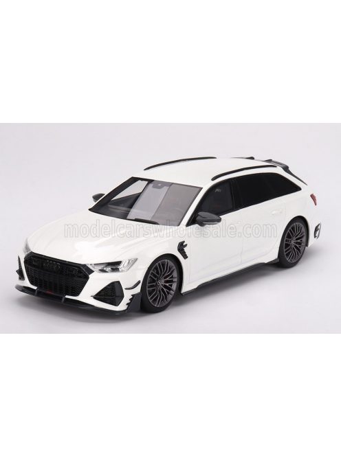 TrueScale - AUDI A6 RS6-R ABT AVANT C8 SW STATION WAGON 2021 GLACIER WHITE MET