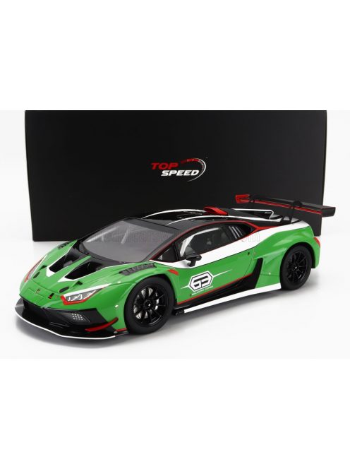 TrueScale - LAMBORGHINI HURACAN GT3 EVO2 N 63 PRESS 2018 GREEN WHITE BLACK