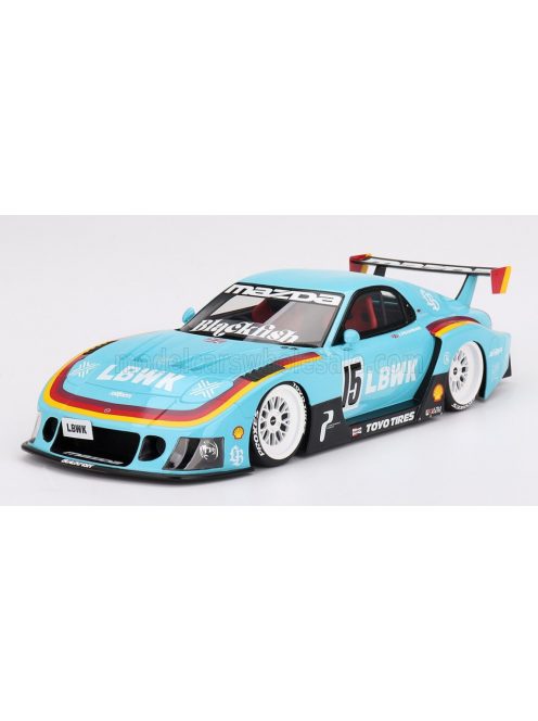 TrueScale - MAZDA RX-7 LB WORKS SUPER SILHOUETTE N 15 RACING EUROPE 2006 LIGHT BLUE