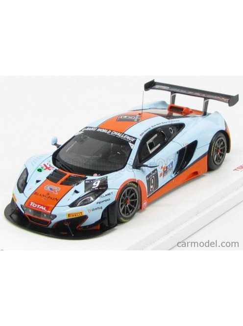 Truescale - Mclaren Mp4-12C Gt3 Team Gulf Racing N 9 24H Spa 2013 Wainwright - Meyrick - Hall - Mullen Light Blue Orange