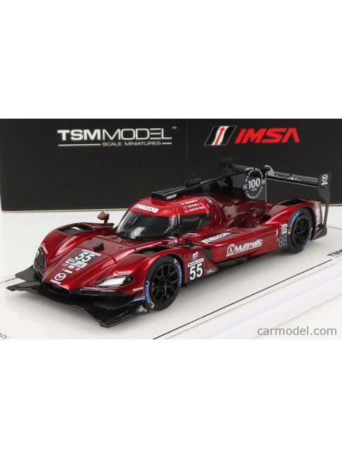 Truescale - Mazda Rt-24P Dpi 2.0L Turbo Team Joest Mazda Motorsport N 55 Winner Imsa 12H Sebring 2020 J.Bomarito - R.Hunter-Reay - H.Tincknell Red Met Black