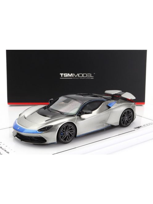 TrueScale - PININFARINA BATTISTA GENEVA WORLD PREMIERE 2019 GREY BLUE