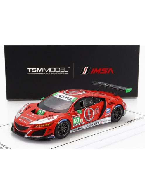 TrueScale - ACURA NSX GT3 EVO22 TEAM RACERS EDGE N 93 GTD CLASS 24h DAYTONA 2023 R.BRISCOE - D.FORMAL - A.HARRISON - K.MARCELLI RED