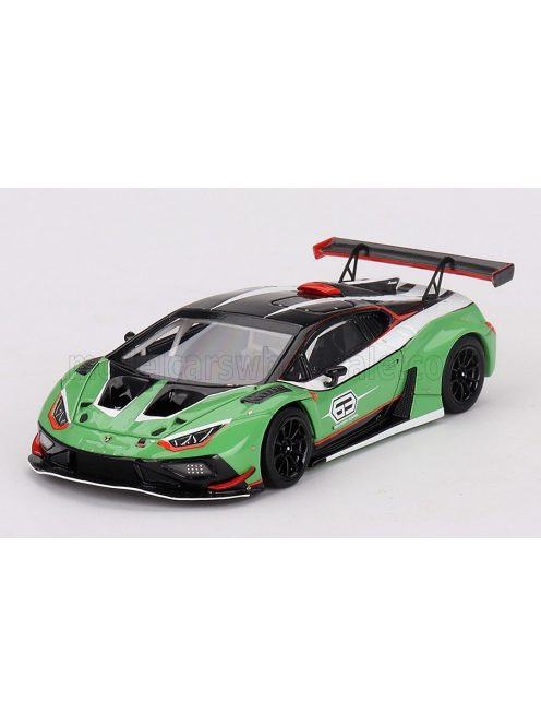 TrueScale - LAMBORGHINI HURACAN GT3 EVO2 N 63 PRESS 2018 GREEN WHITE BLACK