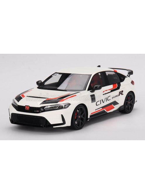 TrueScale - HONDA CIVIC TYPE-R 2023 WHITE RED