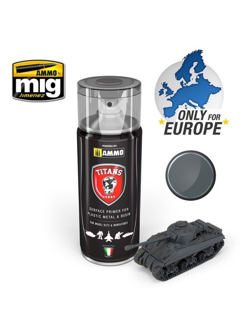 AMMO - Titans Hobby Panzergrau Matt Primer (German Dark Grey)