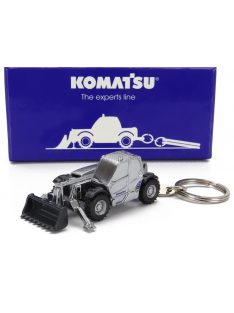   Universal Hobbies - KOMATSU PORTACHIAVI - KEYRING WH613 ELEVATOR TELESCOPIC - CM. 6.0 CHROME