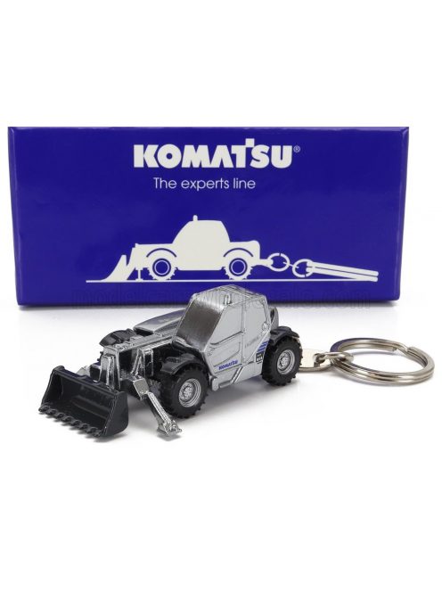 Universal Hobbies - KOMATSU PORTACHIAVI - KEYRING WH613 ELEVATOR TELESCOPIC - CM. 6.0 CHROME