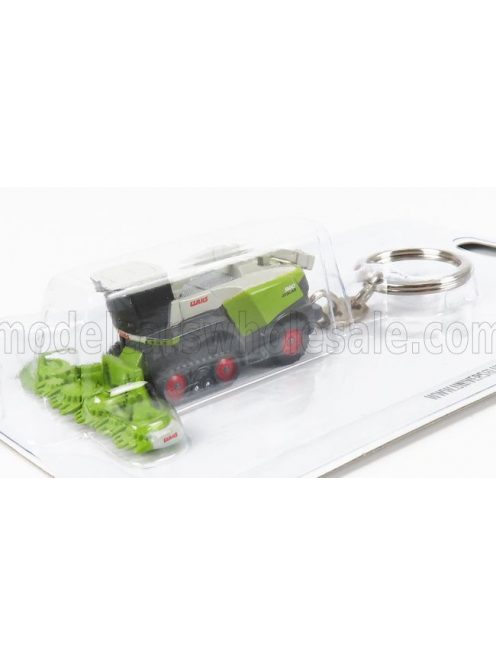 Universal Hobbies - CLASS PORTACHIAVI - JAGUAR 960 TREBBIATRICE - HARVESTER 2019 WHITE GREEN