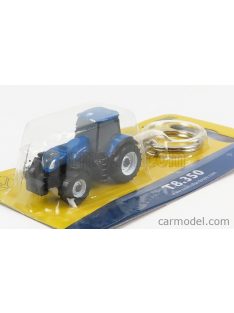   Universal Hobbies - New Holland Portachiavi - Keyring T8.350 Tractor 2020 Blue