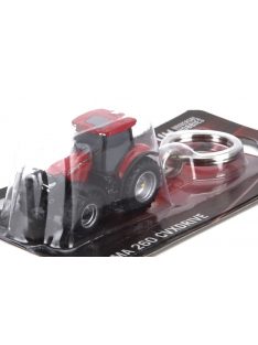   Universal Hobbies - CASE-IH PORTACHIAVI - KEYRING PUMA 260 CVX DRIVE TRACTOR 2022 - CM. 4.0 RED BLACK