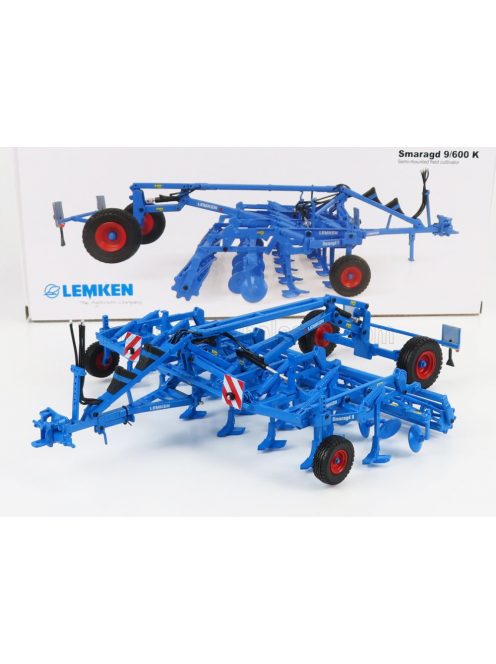 Universal Hobbies - LEMKEN SMARAGD 9/600K - SEMI-MOUNTED FIELD CULTIVATOR BLUE