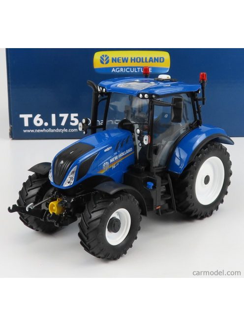 Universal Hobbies - New Holland T6.175 Tractor 2018 Blue Black