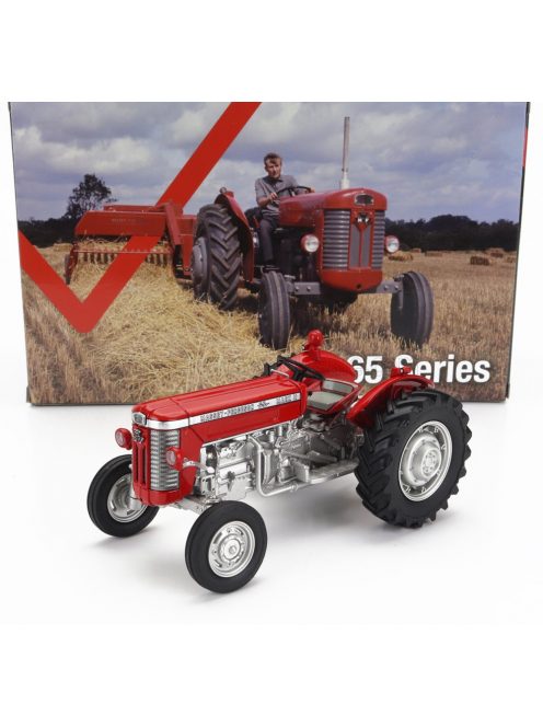 Universal Hobbies - MASSEY FERGUSON MF65 MKII TRACTOR 1968 RED SILVER