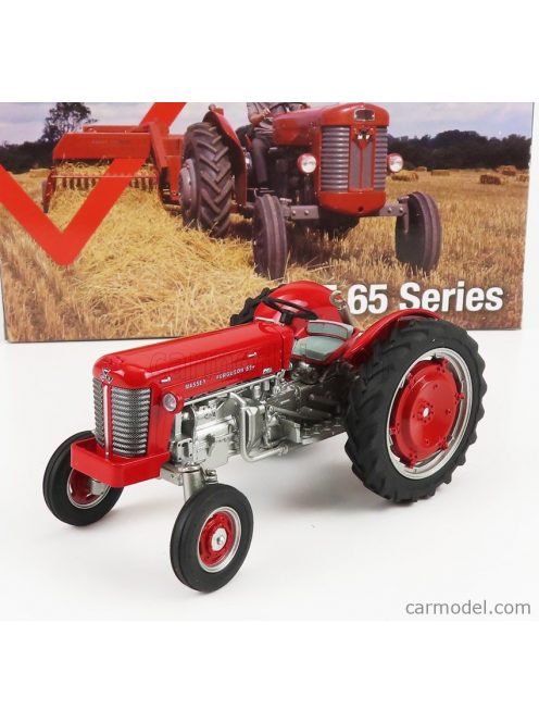 Universal Hobbies - Massey Ferguson 65 Tractor Usa Version 1959 Red Silver