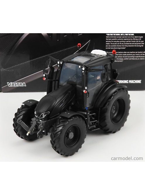 Universal Hobbies - Valtra G135 Tractor Unlimited 2017 Black Grey